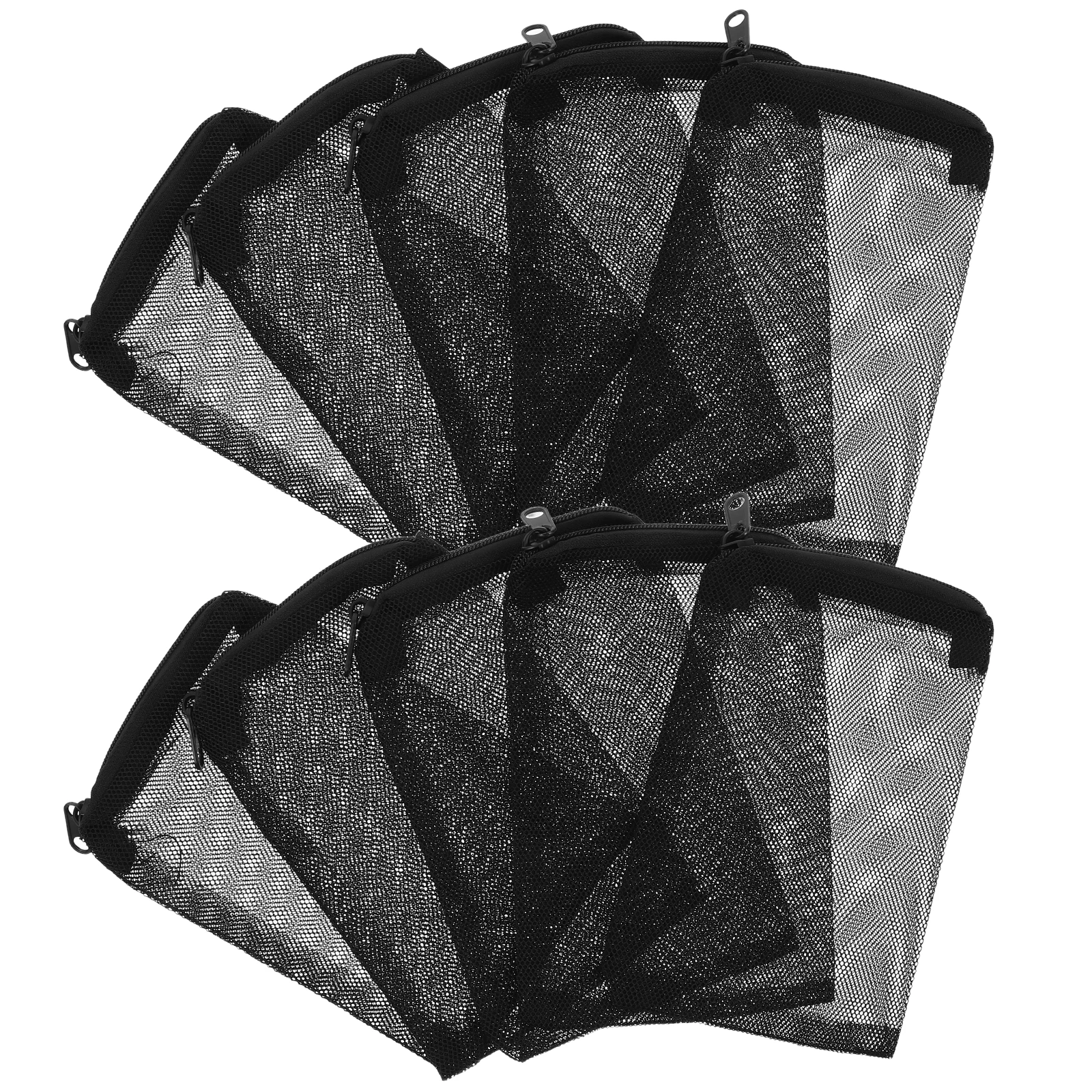 

10pcs Filter Mesh Bags Ceramic Filter Media Reusable Media Pouches Zipper Mesh Bag Aquarium Design Aquarium Supplies