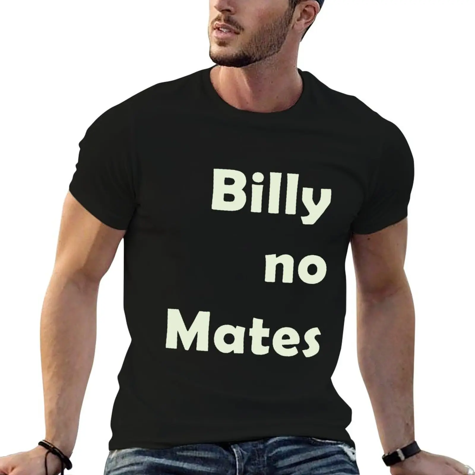 BILLY NO MATES T-Shirt Casual Daily Wear Short Sleeve Top