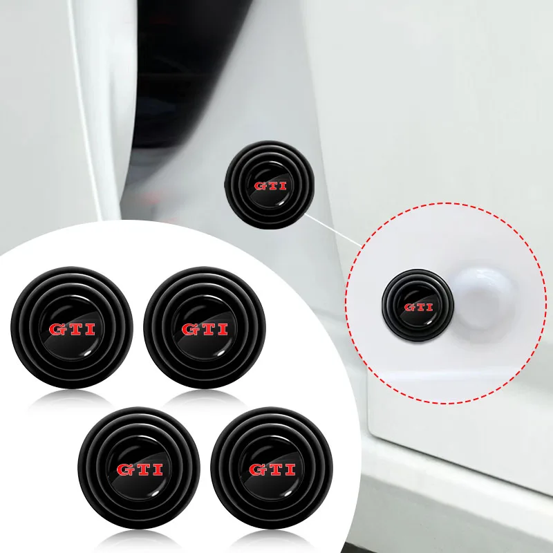 

Car Door Shock Absorber Cushion Shockproof Pad Car Accessories Emblem For VW Golf Amarok T5 Phaeton ID3 Tiguan T-Cross GTI