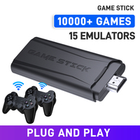 Game Stick with 10000 Games Retro Game Console Super Console S2 Pro 15 Emulators for PS1/GB/FC/MD/GBA Video Game Player