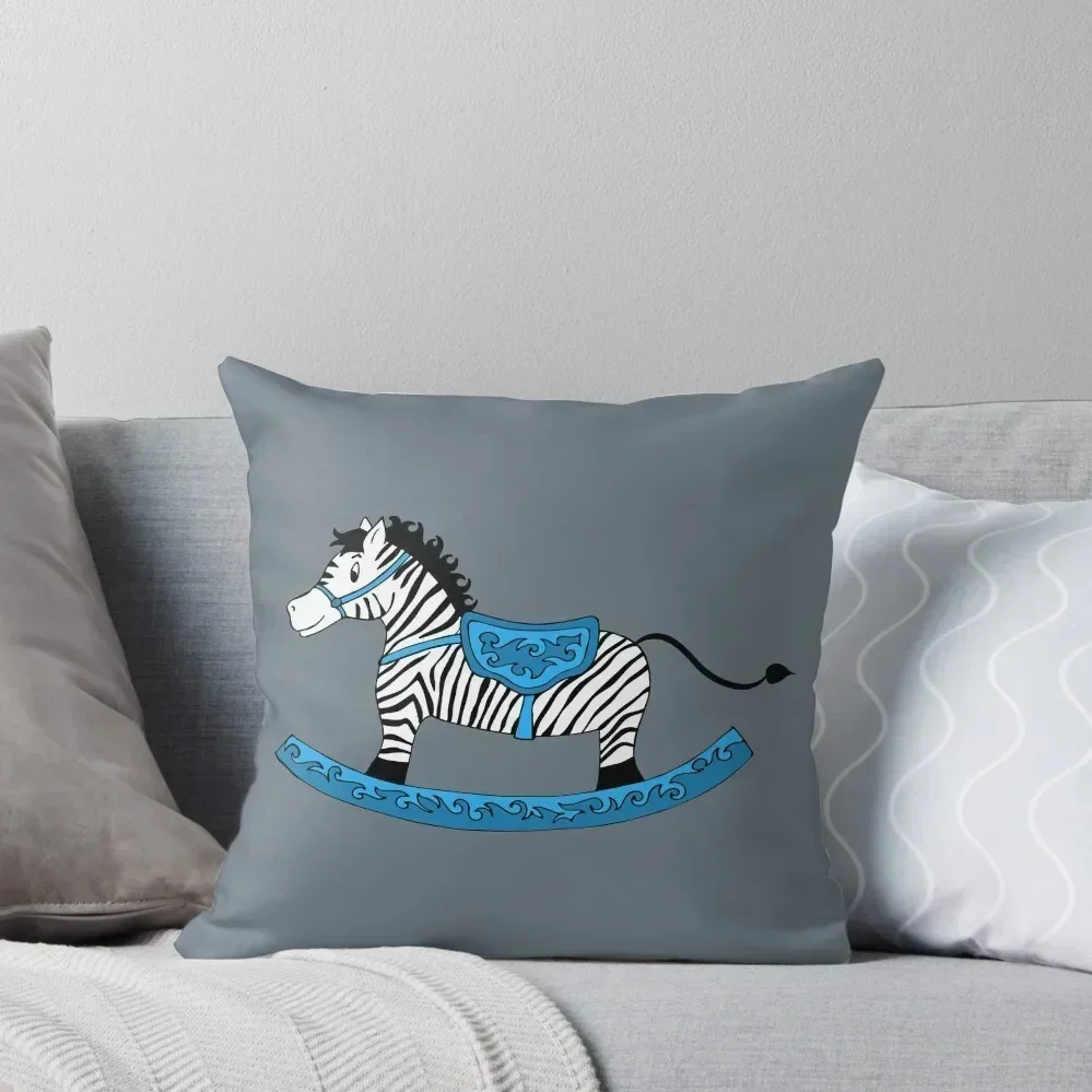 

Rocking Zebra Throw Pillow christmas decorations for home 2025 Pillows Aesthetic pillow