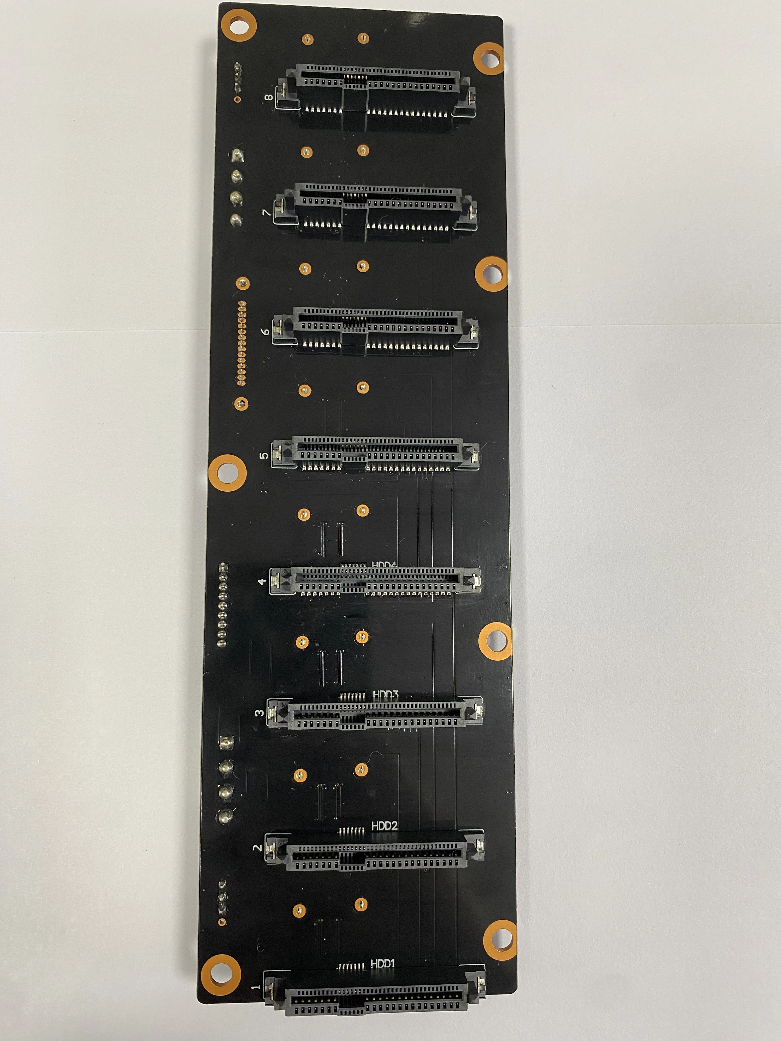 N3 Backplane JONSBO Chassis Accessories SATA Connector 8 Hard Disk Interface Circuit Board Only Applicable to Same Model