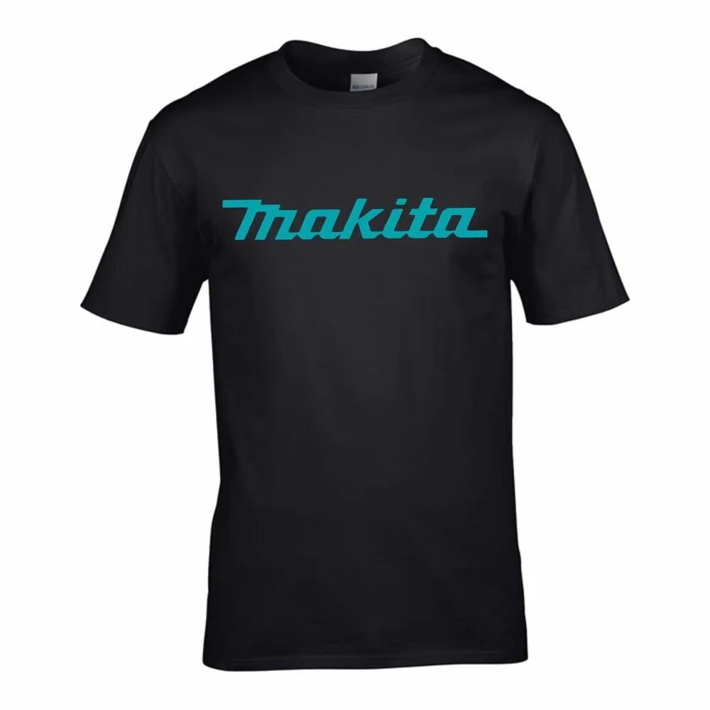 Makitas Style Men's Builder Power Tools DIY Cotton Work Wear Printed Graphic T-shirt Casual Daily Essential Men's Clothing Tee