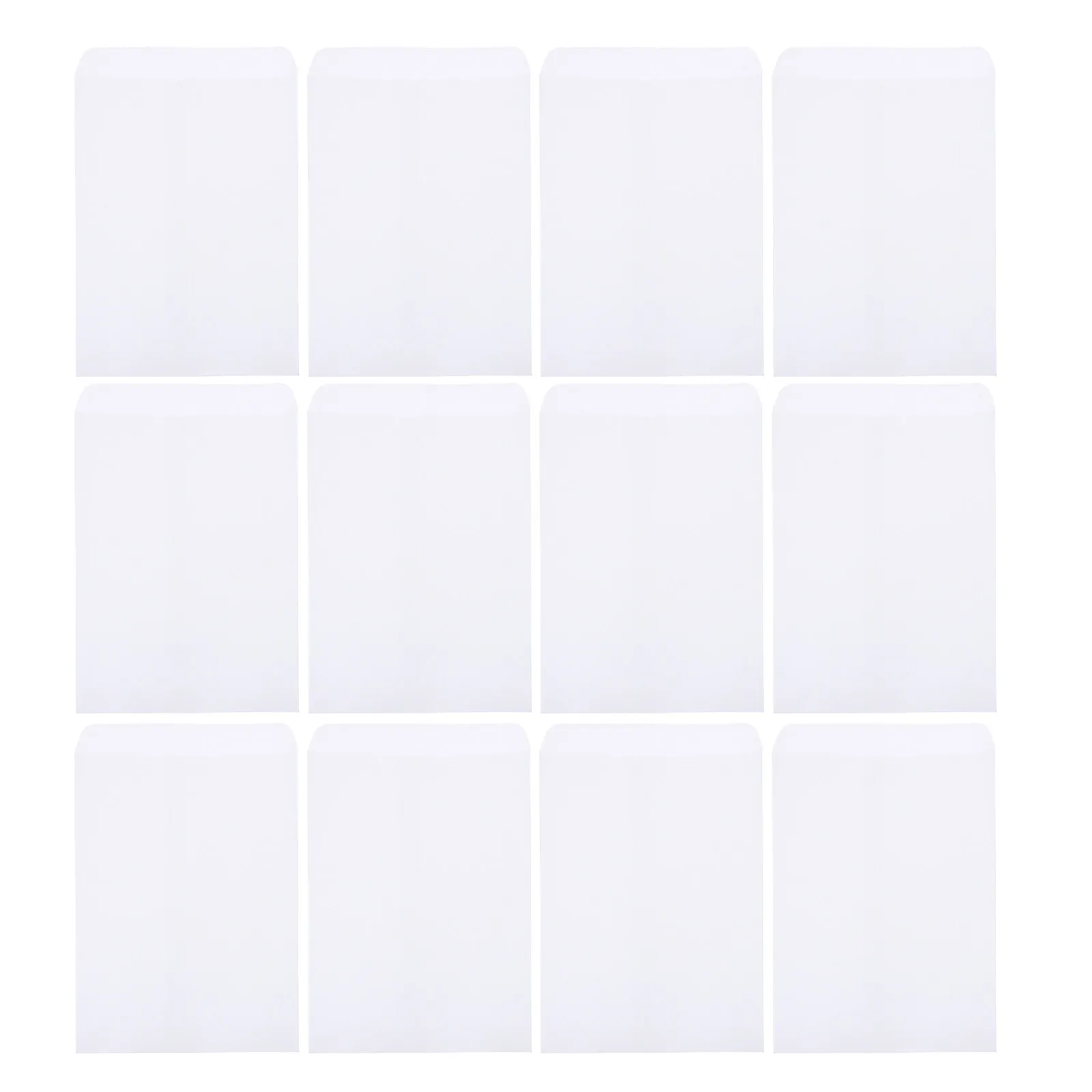 

100Pcs Premium Blank Envelopes Strong Paper Envelope Bags for Money Cash Bills Receipts Term Papers Documents Business Letter