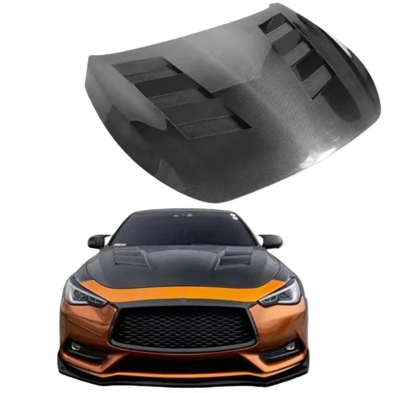 

High-Quality Carbon Fiber Hood - for G60 2016-2020 (Customizable: Ballistic Weave, Forged Carbon Fiber)