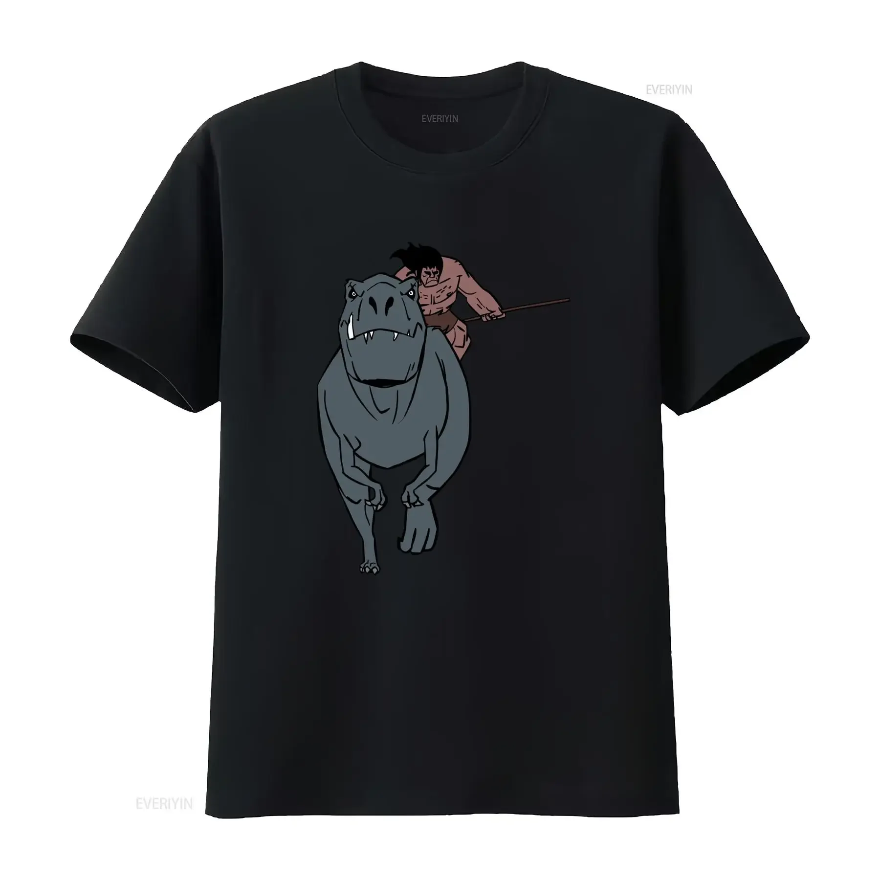 Genndy Tartakovsky Primal Spear Fang Tv Fan T Shirt Unique Cartoon Design for Men vintage Washed Unisex Comfortable Breathable