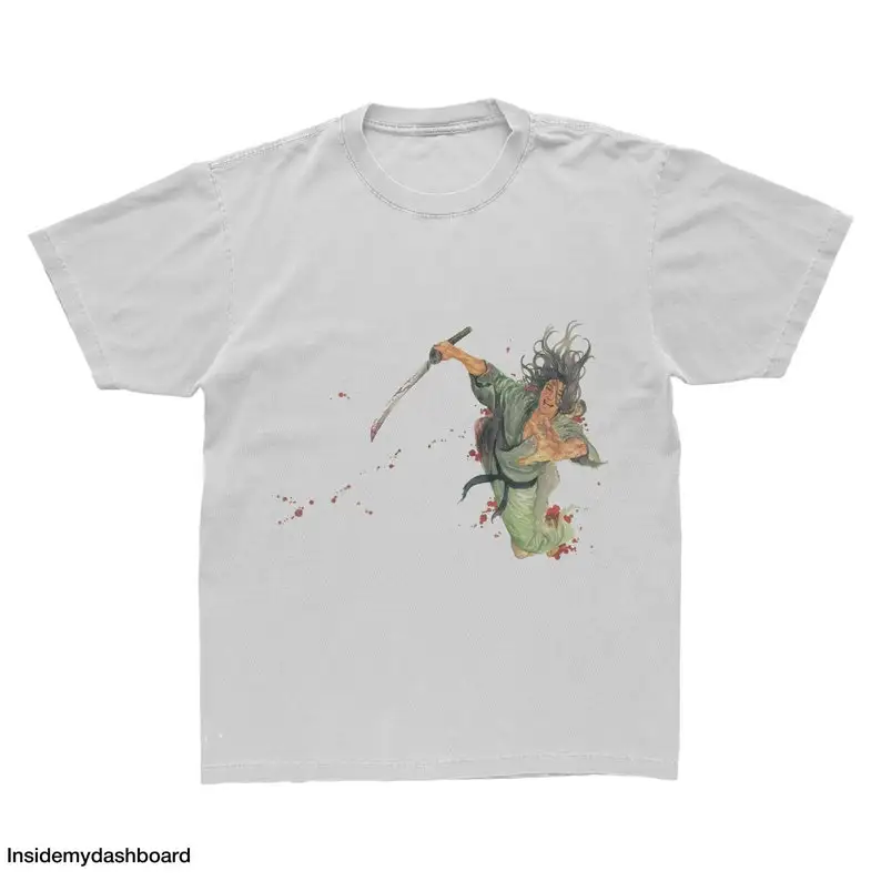 Vagabond Crazy Tiger from Echizen T-Shirt, Vagabond Manga Tee, Vagabond Shirt, Samurai Shirt, Japanase Manga, Musashi Shirt