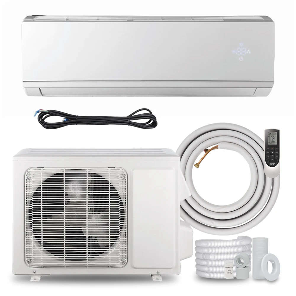 wi-fi control Heat Pump Ductless Air Conditioning Unit Mini Split Air Conditioners