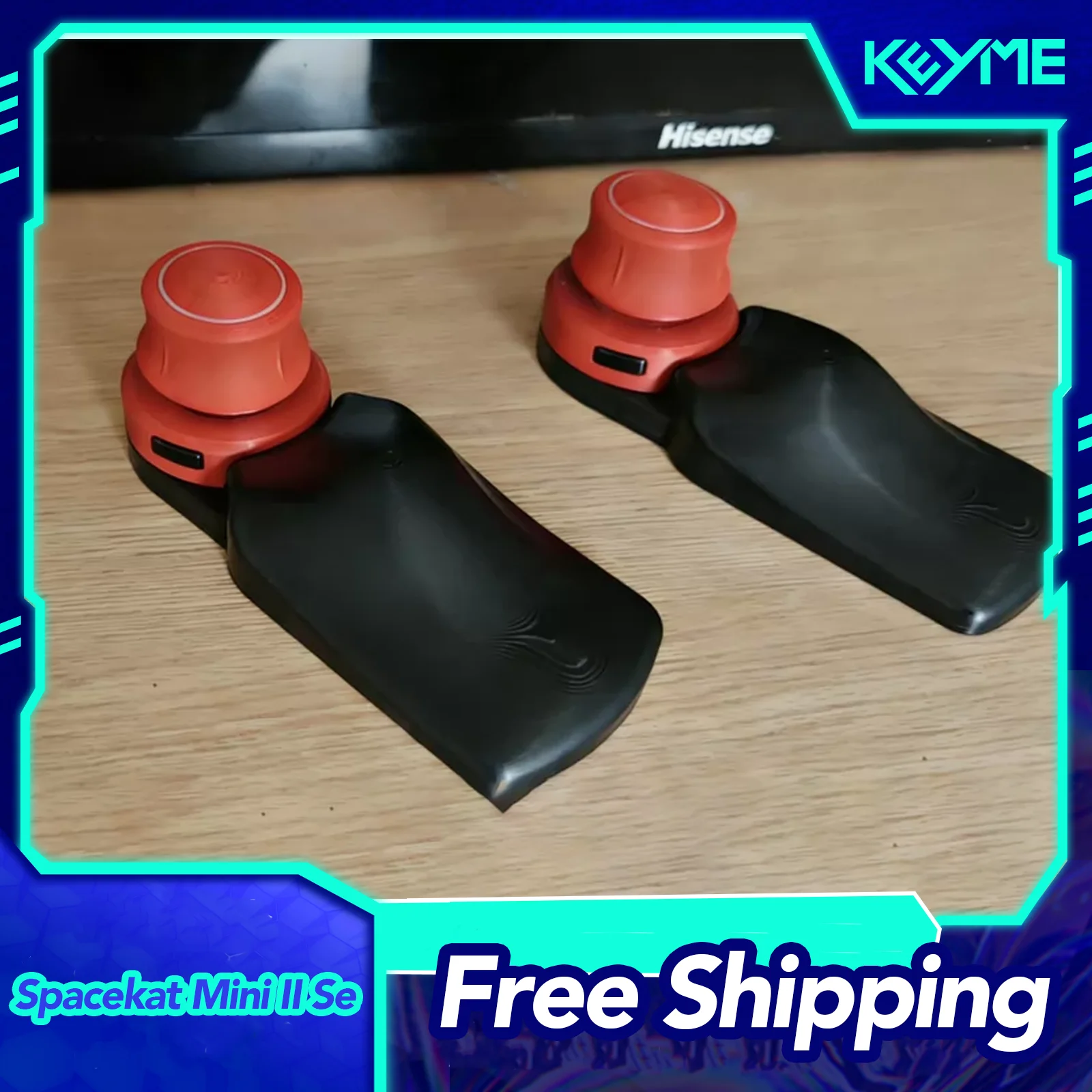 Spacekat Mini II Se Version Bluetooth Mouse Custom Wireless 3D Model CAD Design Compatible with 3Dconnexion Game Accessories
