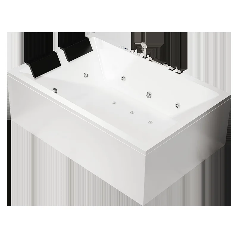 

Acrylic bathtub, couple double jacuzzi, constant temperature heating large space Japanese Internet celebrity bathtub