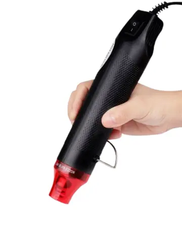 DIY Mini Hot Air Gun Hot Air Welding Station Car Cling Film Welding Temperature Air Gun Electric Blower Shrink Tube 220V