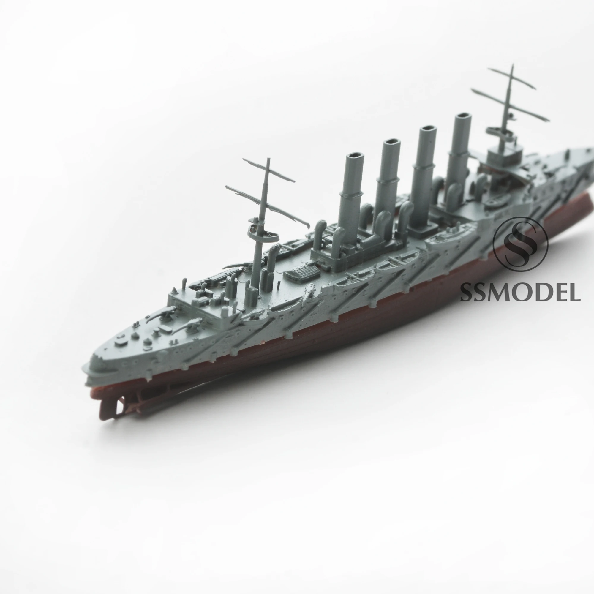 Russian Varyag Cruiser 3D Prints Ship Toy Model Assembled Homemade Hobby Toys 1/2000