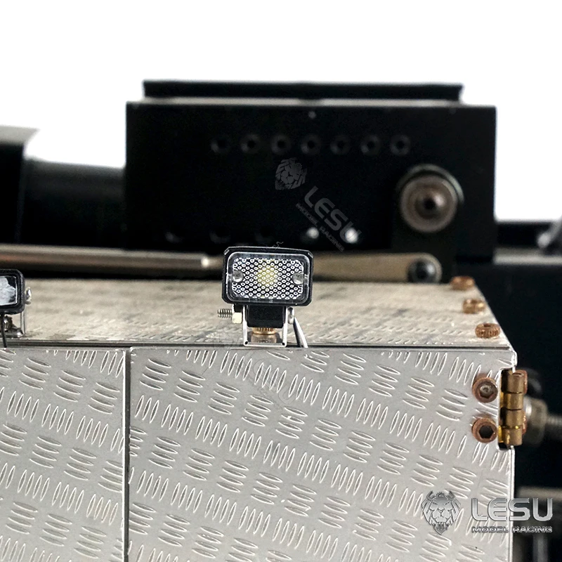 LED Spotlight S-1284 Simulation ABS For 1/14 Tamiya RC Scania 770S MAN Benz Volvo Romote Control Trailer Light Lamp