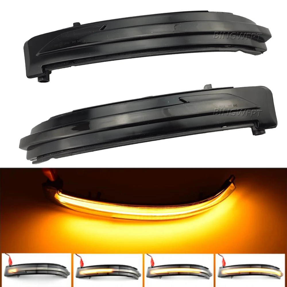 Car Side Wing Rear Mirror Indicator Parts For Nissan X-Trail T32 Qashqai J11 Murano Z52 Navara NP300 Dynamic Turn Signal Light - view 2