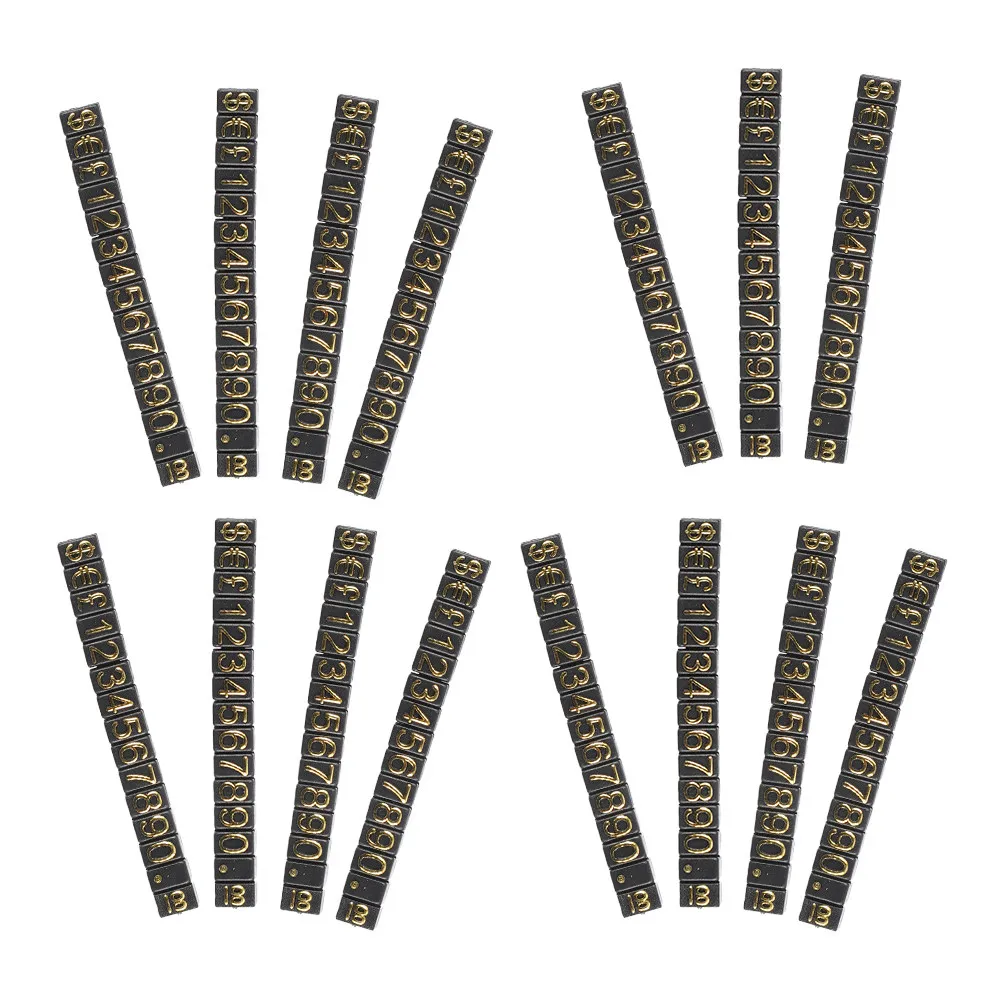 

15 этикеток-ценников с гладкими краями для витрин магазинов, органайзер для ценников, бирки для ювелирных изделий