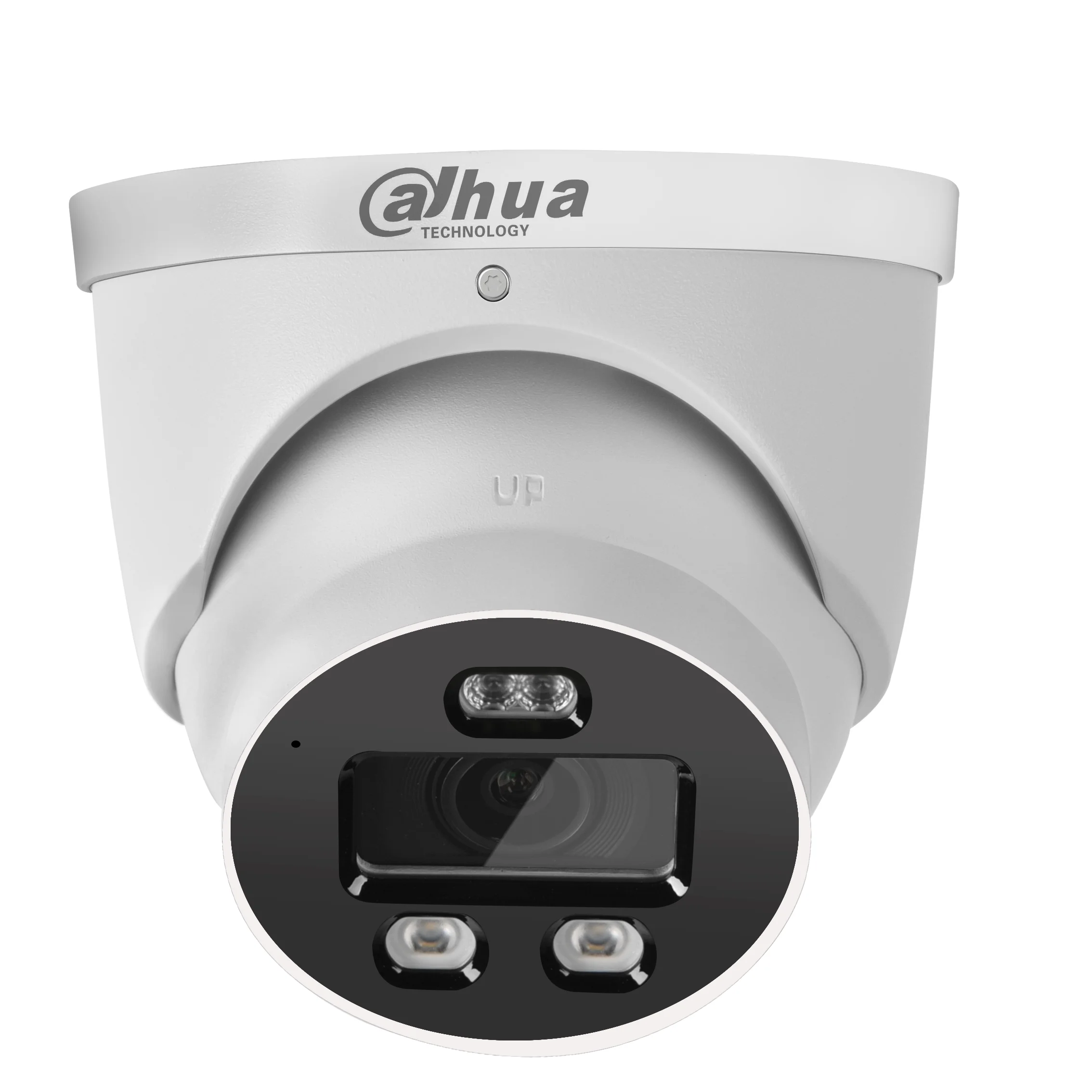 Telecamera Dahua da 8 MP IPC-HDW3849H-AS-PV-PRO Smart Dual Light Deterrenza attiva Luce rossa blu WizSense Doppio microfono Altoparlante Slot per scheda SD