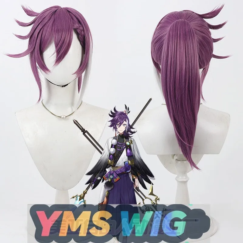 

[YMS WIG] Виртуальный парик для косплея VTuber Banzoin Hakka, встроенный хвост
