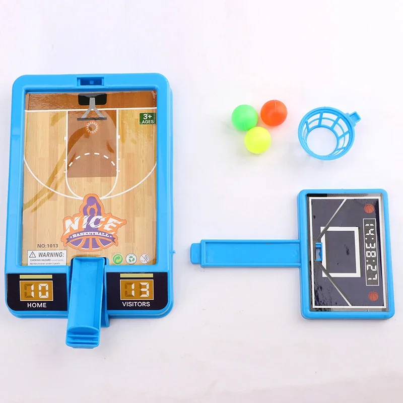 Mini Finger Shooting Basketball Desktop Ornament, Tabletop Interactive Leisure Accessory, Portable Table Sport Decor for Adult P