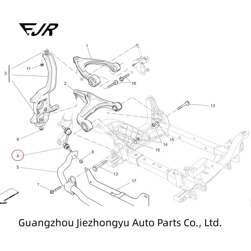 For Maserati Levante Cars Accessories Front Stabilizer Bar End Stabilizer Link Ball Joint OEM 670032003