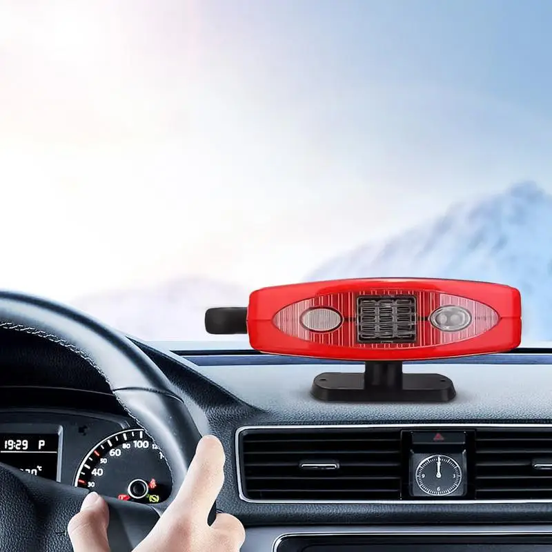 Portable Car Heater Defroster Air Heater Defroster Defogger Windshield Space Heater Automobile Automatic Thermostat Instant