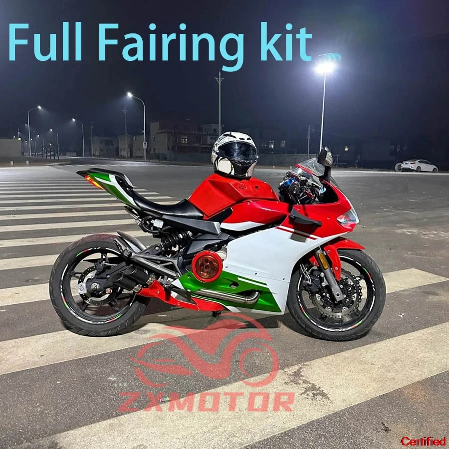 For DUCATI 899 1199 Dirt Motor Trail Bike Fairings Kit ABS Motorcycle Injection Accessory Fairing Set