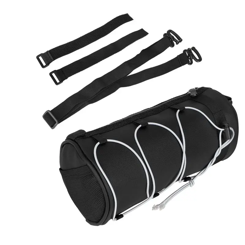 

ABVE-Bicycle Handlebar Bag 2.5L Frame Pannier Bag Multifunction Portable Shoulder Bag Waterproof Zipper Bike Accessories