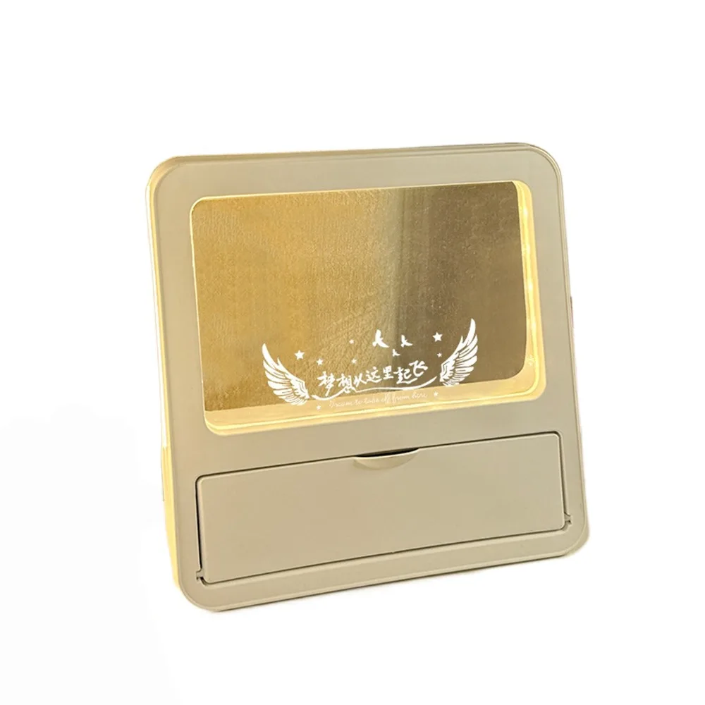 

Plastic Night Light Pen Holder 3D Reusable Graffiti Small Night Lamp Decorative Graffiti Erasable Learning Writing Board