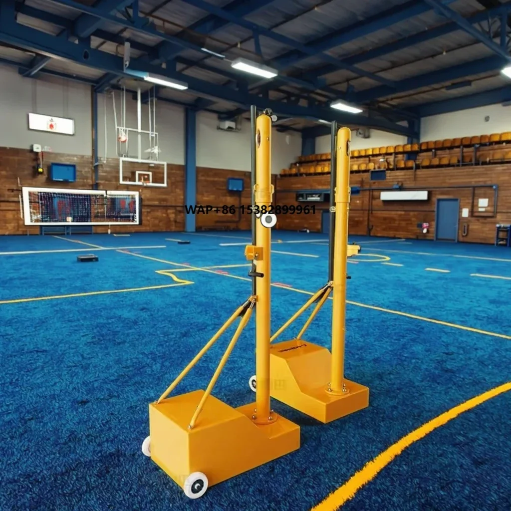 Professional Outdoor Volleyball Net Frame with Standard Air Mobile Column for Sports & Entertainment