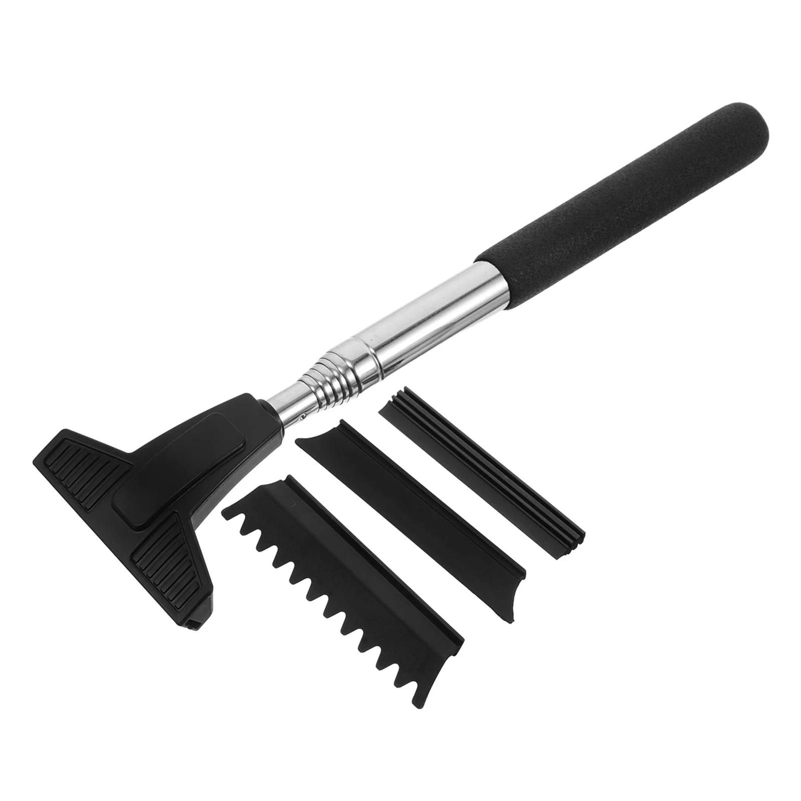 

1Set Automotive Cleaning Tool Retractable Design Rearview Mirror Windshield Squeegee Efficient Rain Streak Removal