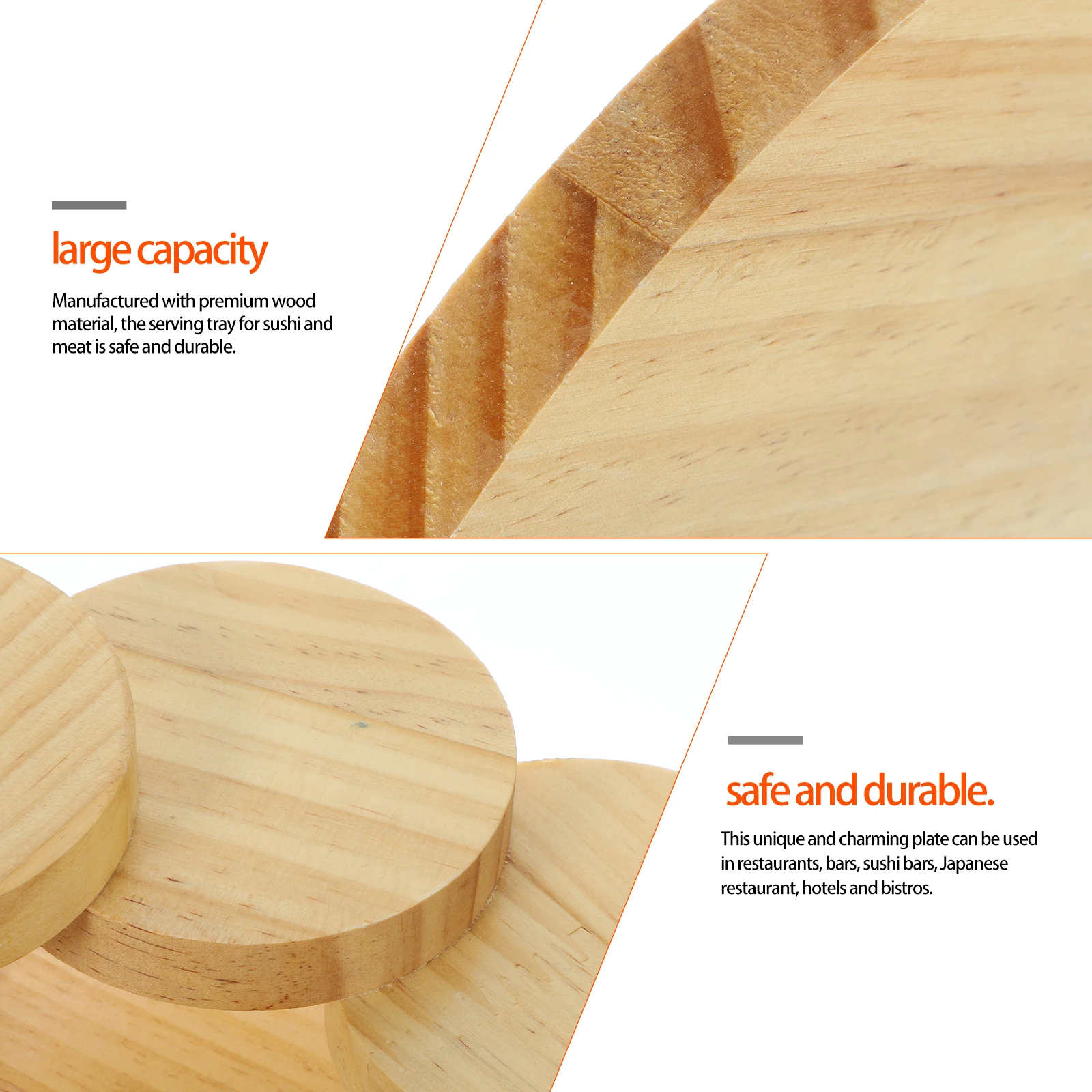 

Нежный деревянный поднос для сервировки суши, вращающаяся ступенька, дизайн лестницы, практичная доска для сашими, мясных закусок, аксессуар для суши