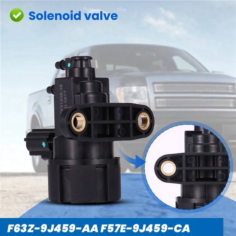 Car EGR Vacuum Solenoid F63Z-9J459-AA F57E-9J459-CA For Ford F150 Explorer Escape Ranger Exhaust Carbon Canister Valve