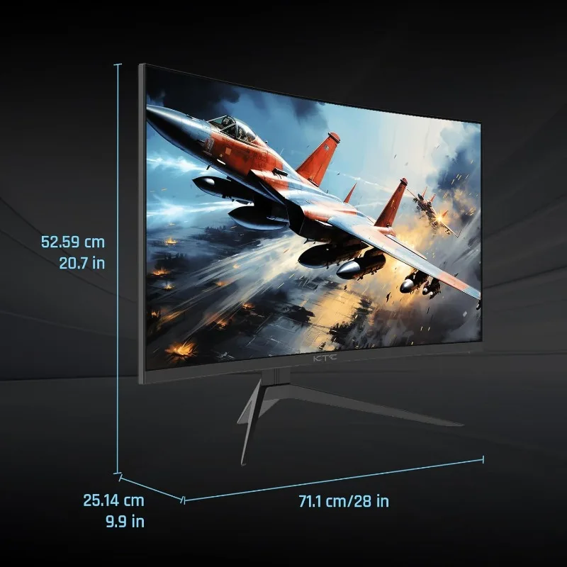 شاشة ألعاب منحنية 32 بوصة 240 هرتز 1500R 1080P 125% sRGB 1 مللي ثانية، Freesync/G-sync HDR10