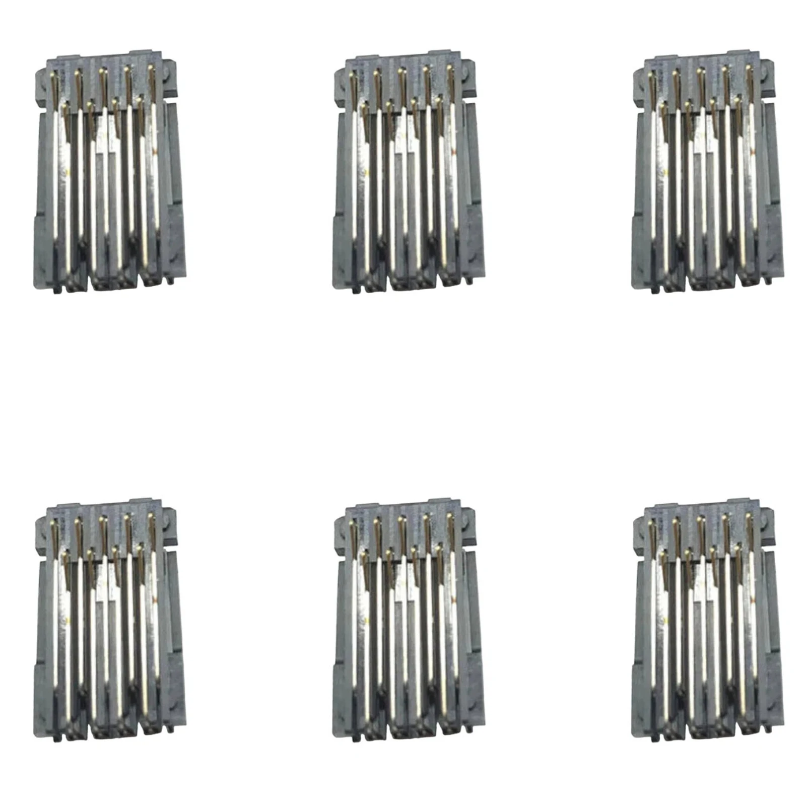 

6PCS Ink Cartridge Detection Contact Fits For Epson XP-15010 XP-15080 XP-8500 XP-8600 XP-8700 XP-8606 XP-8505 XP-15050 XP-15000