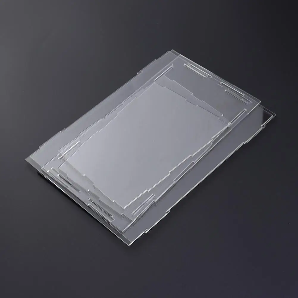 Подарочная коробка для демонстрации фигурок, детский шкаф, контейнер для хранения рукоделия, акриловые кубики, прозрачный чехол