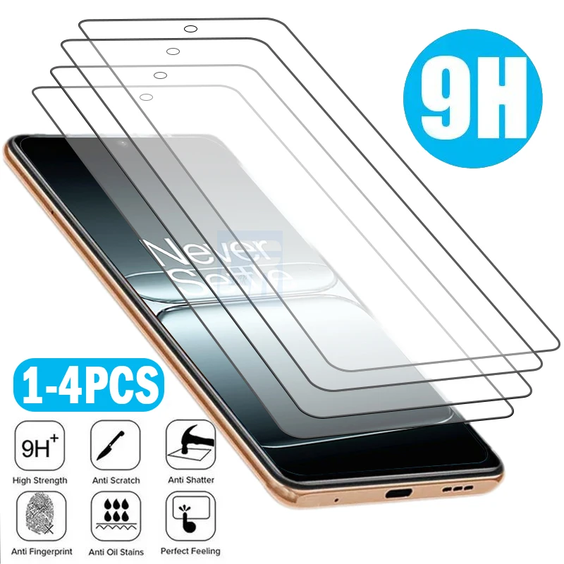 

1-4 шт. защитное прозрачное закаленное стекло премиум-класса для OnePlus 13T 13S 13R 10R 10T 9RT 9R 9 8T Plus 5G Защитная пленка для экрана