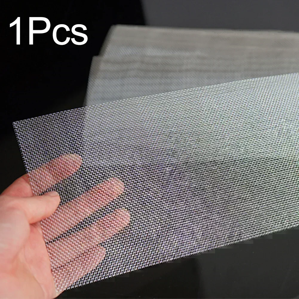 1Pcs Universal Plastic Repair Mesh Patch Car Bumper Steel Net For Plastic Hole Repair Moulding Car Bumper Grille Net