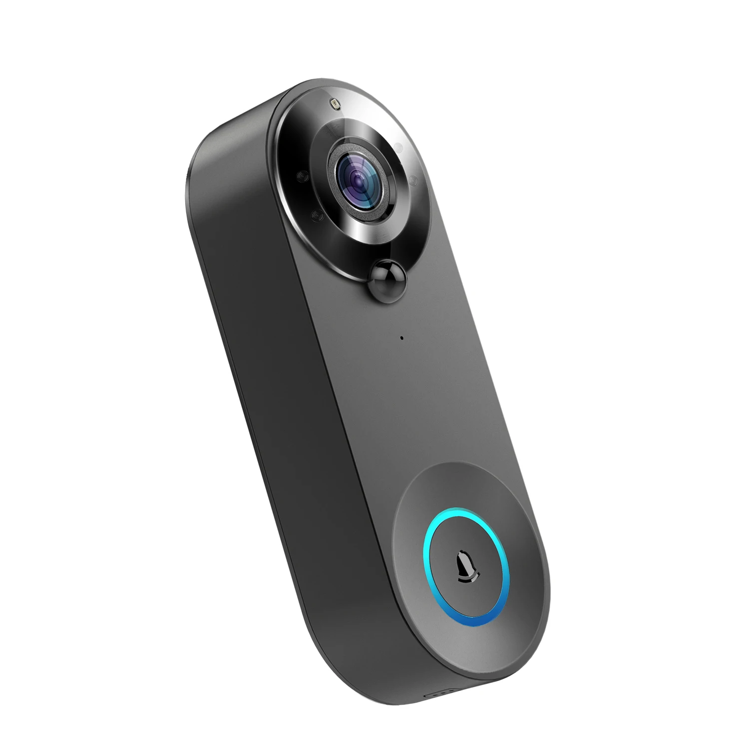 2MP 1080P Tuya APP Wireless WIFI Doorbell Low Comsunption Battery Power Video Door Phone Visual Peephole Viewer