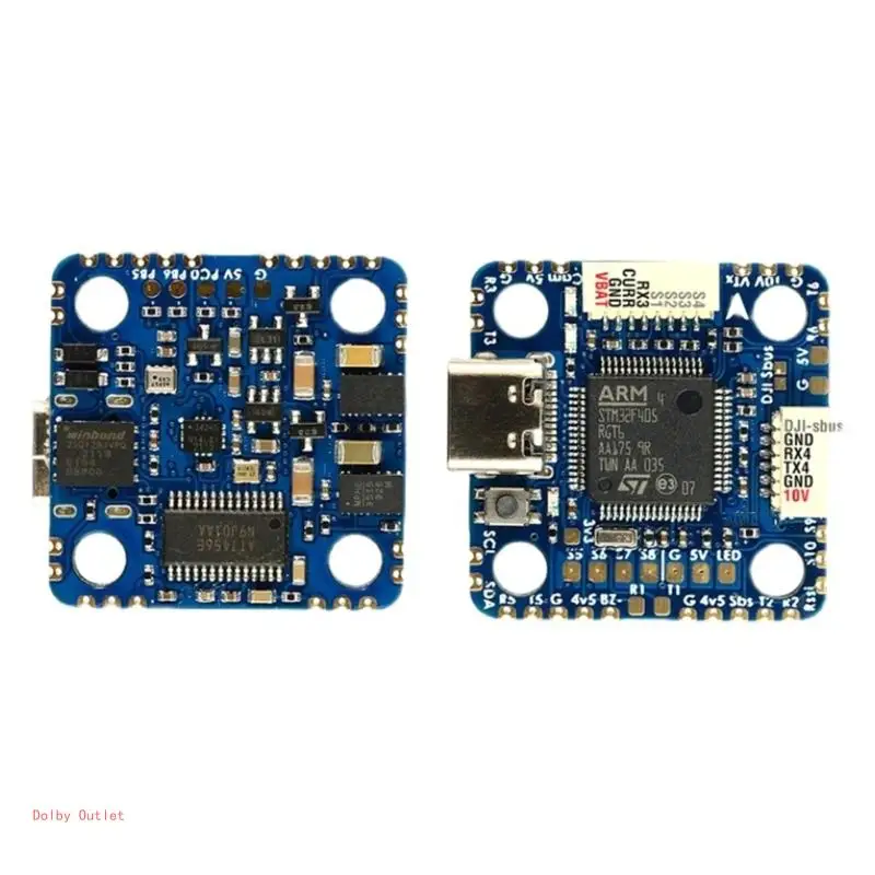 Advanced Matek MATEKSYS F405 MINITE Flight Control System Module Board with Double BEC 5V & 10V for Racing Enthusiasts