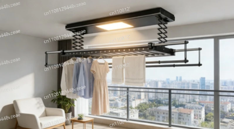

Intelligent Remote Control Lifting Type Household Hanging Dryer, Electric Clothing Hanger