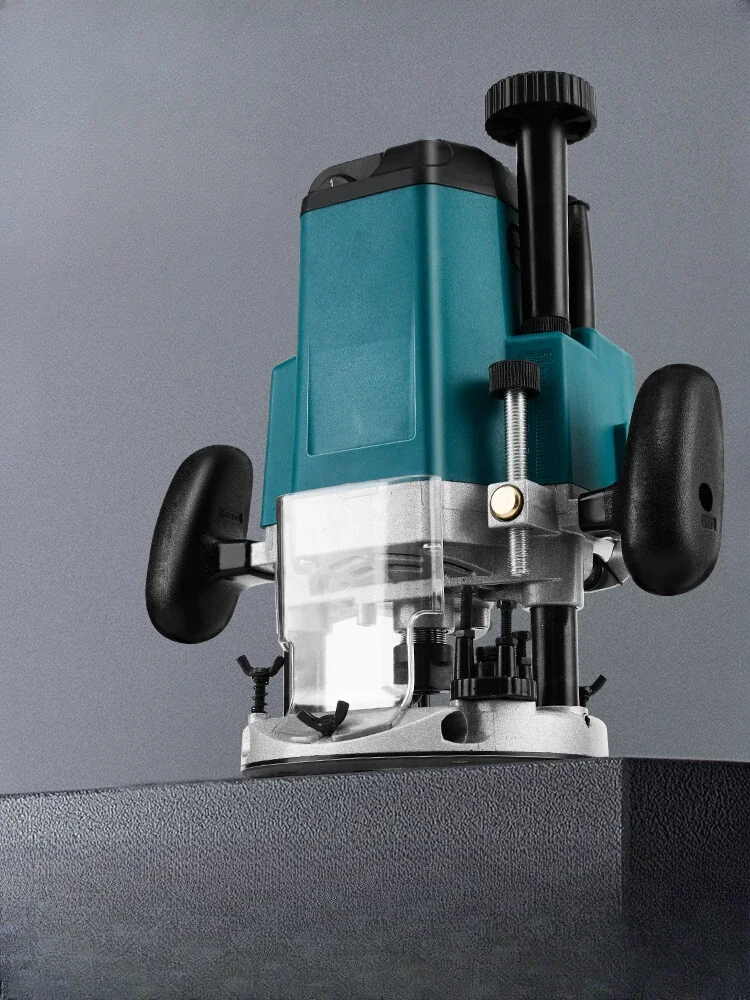 

Multi-Functional Electric Woodworking Tool Kit - Trimming, Slotting, Carving, and Grooving Capabilities in One Set