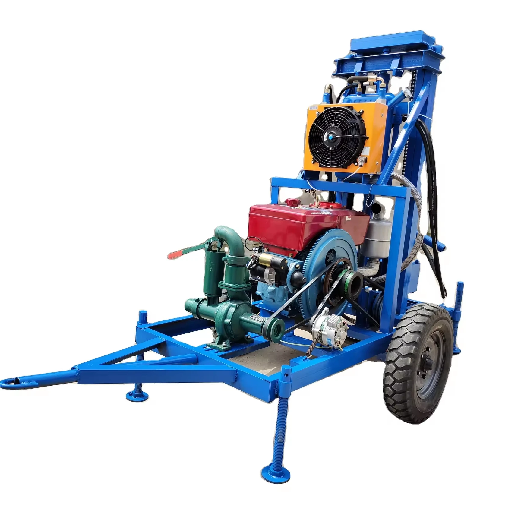 

Буровая установка для бурения скважин на воду 2023 года