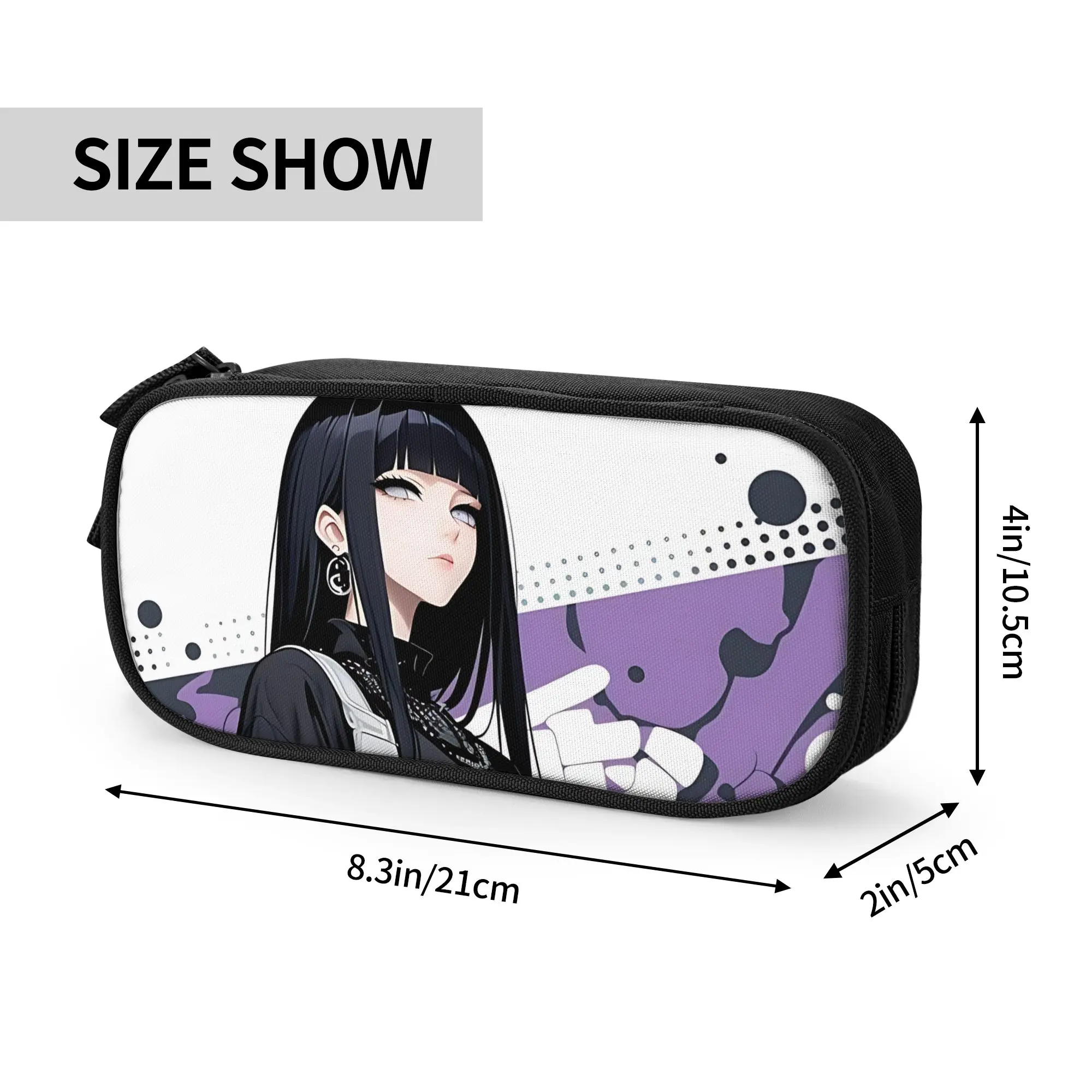 Custom Naruto Anime Theme Large Capacity Bags for Child  School Pencil Bag for Boys Gilrs Kids