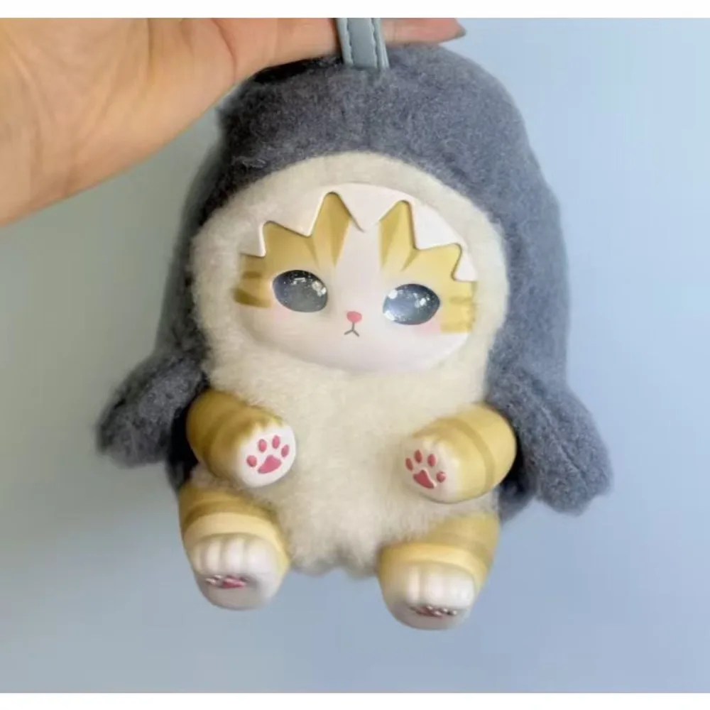 Mofusand Katze Sandy Glänzender Hai Harz-Plüsch-Taschenanhänger Überraschungs-Blindbox-Puppe Mädchen-Geburtstagsgeschenk Blind Bag Blind Box Figuren Spielzeug – Detail 11