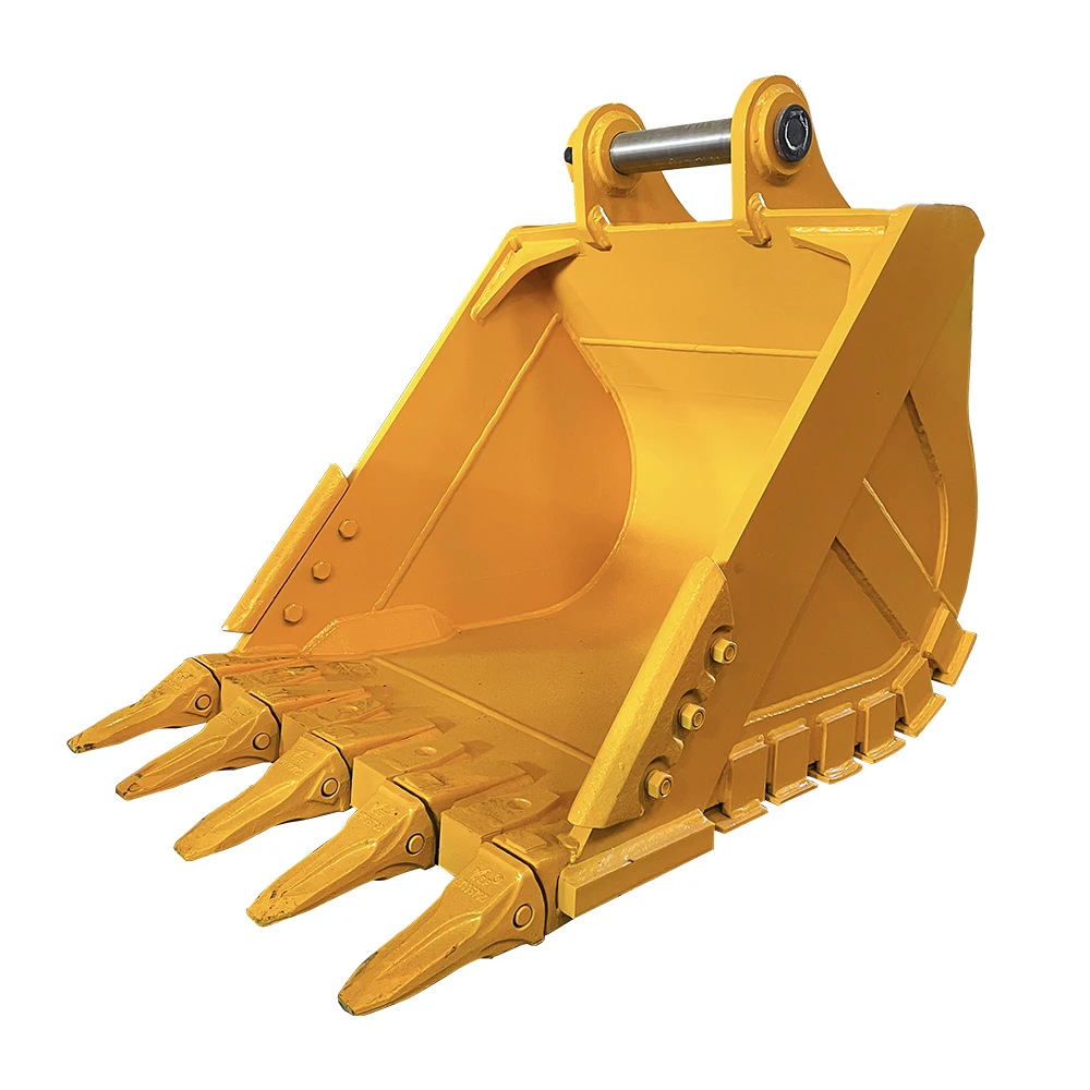 Excavator Rock Bucket 4-6-ton 0.25-0.3m³ Excavator hd Bucket Excavator Heavy Bucket High Quality Factory Direct Sales