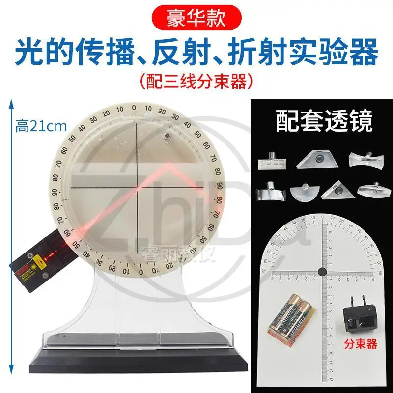 Large Water Tank Optics Experiment Set Light Propagation Reflection Refraction Demonstrator Optical Lens Physics Teaching