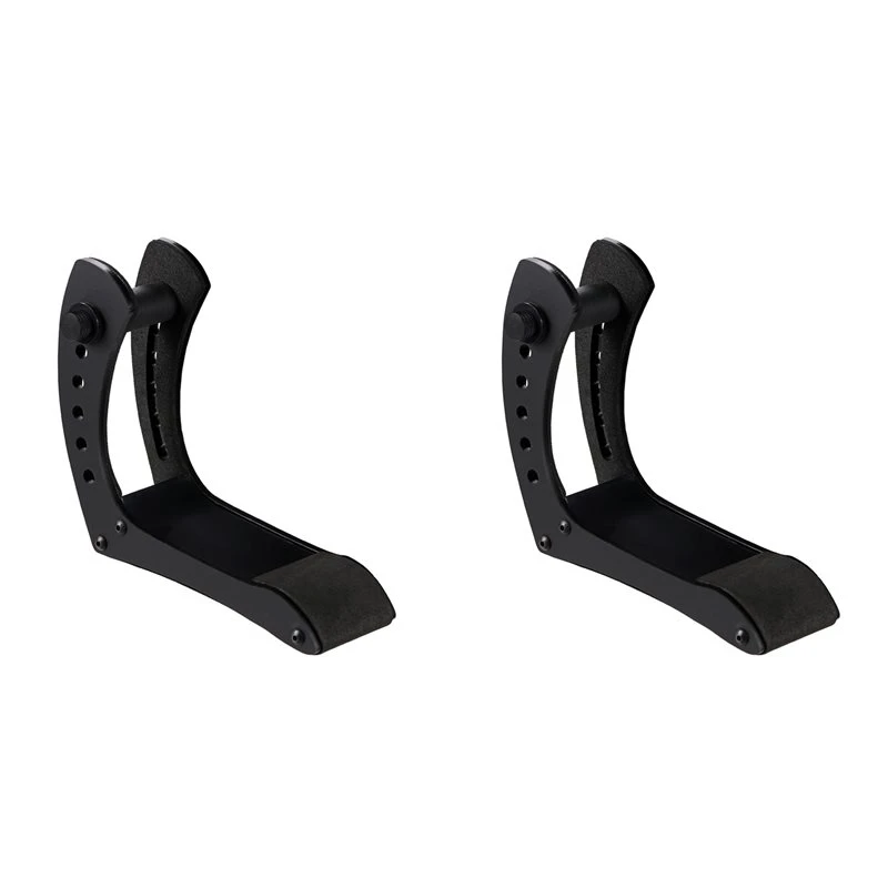 T22C 2X Guitar Foot Rest Adjustable Width Guitar Support Leg Rest For Electric Guitar