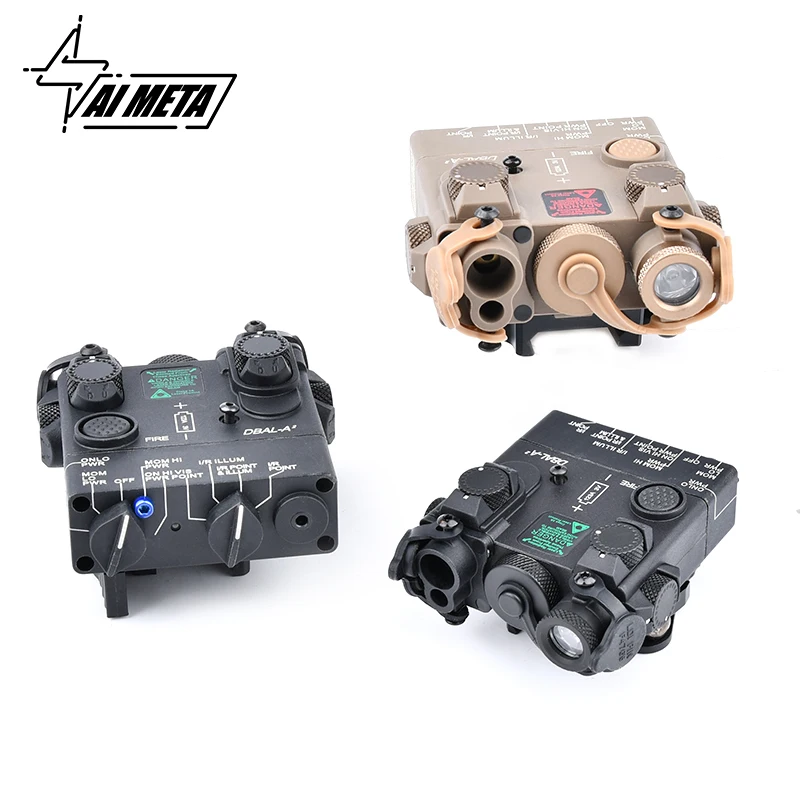 

Nylon Tactical DBAL-A2 Red Dot Laser PEQ-15 Plastic Battery Box Airsoft Hunting Armas DBAL Laser Green Sight No IR White Light