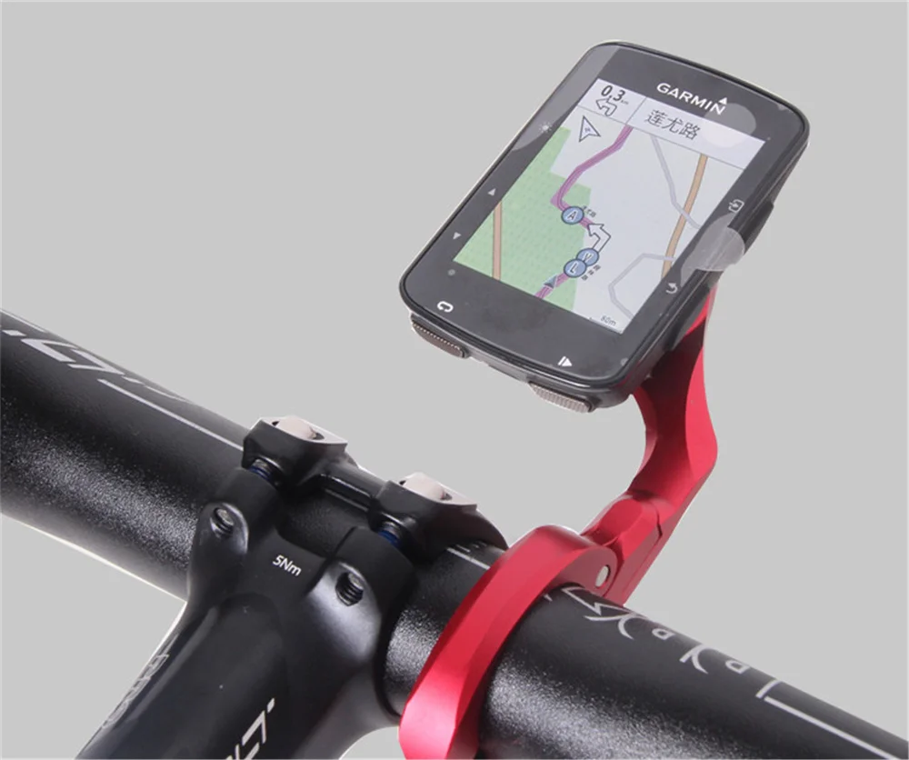 Bicycle Stopwatch Holder MTB Bike Front Handlebar GPS Speedometer Mount Holder For Garmin Bryton Wahoo Bike Computer Mount SM516