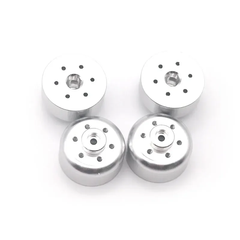 Kit de jante de roue en métal amélioré pour WPL JJRC avec vis, pièces de voiture RC pour camion RC