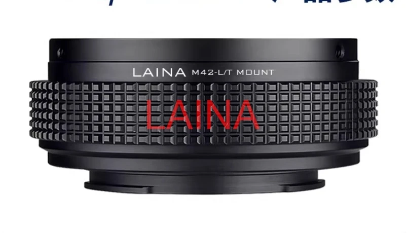 Anillo adaptador LAINA M42-LT para lentes con montura M42 de 42 mm a cámaras Leica T LT TL2 SL CL m10-p sigma FP FPL Panasonic S1H/R S1II S5II